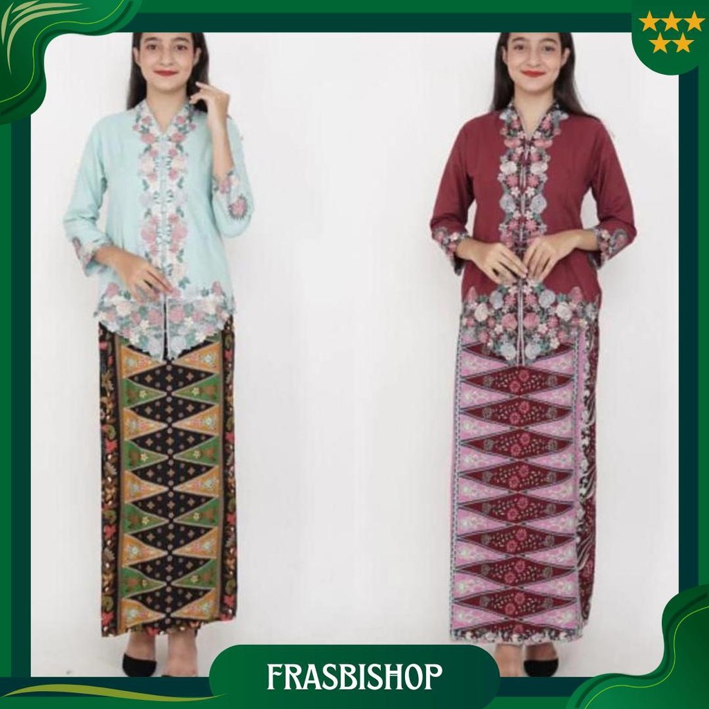 Encim Kebaya Set Betawi Kebaya/Kurs Encim Kebaya