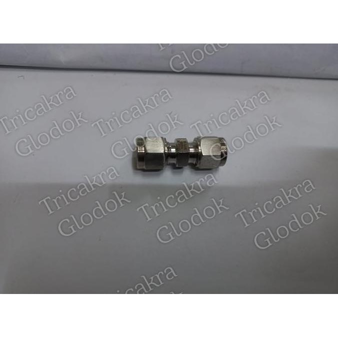 Union Connector Stainless 316 3/8Od/Union Connector Ss316 V-Lok 3/8