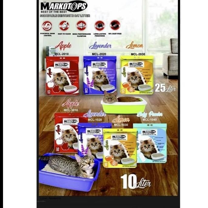 ใหม่ล่าสุด - MARDOTOP SAND 25 LITERS / CAT SCENTED CLUMB SAND / CAT SAND