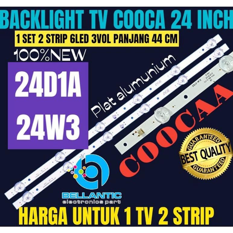 COOCAA 24"INCH LED TV BACKLIGHT 24D1A 24W3 24"INCH TV BACKLIGHT