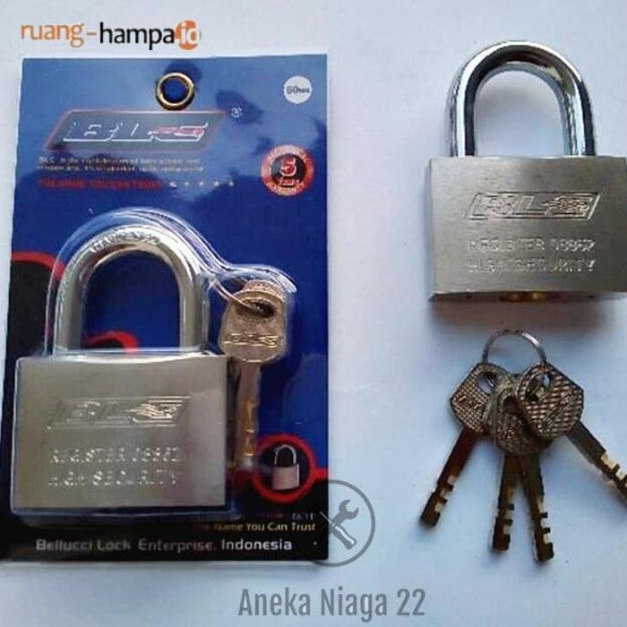 Aaneka - กุญแจล็อค 60 มม. คอสั้น Bellucci Blc ยี่ห้อ 60 มม. ใหญ่ An22