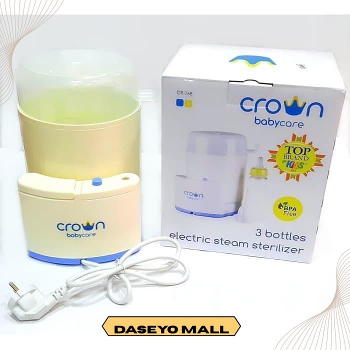 STERILE CROWN BOTTLE CONTAINS 3 BOTTLES SERIES CR 168