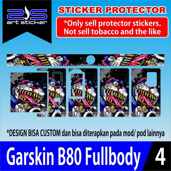 Centarus B80 Aio ไวนิลและโฮโลแกรม Luffy Gear 5 Zombie Doraemon Garskin Fullbody สติ๊กเกอร์แบบกําหนดเ