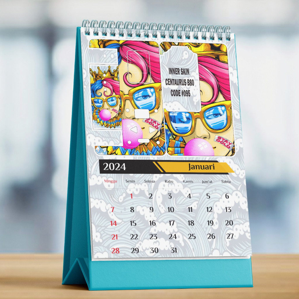 ไม่ใช่ B80 Calendar Part1 95 Garskin Fullbody Custom Sticker