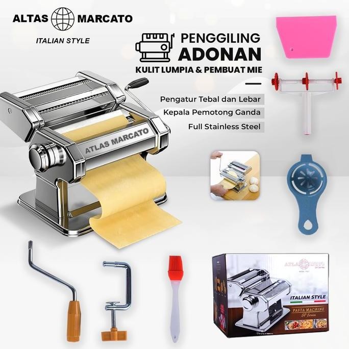 - Atlas Marcato SP series เครื่องก๋วยเตี๋ยว รุ่นอิตาลี