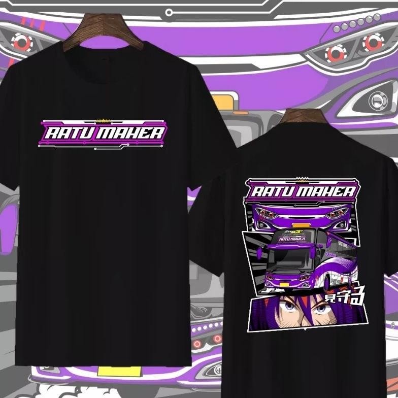 เสื้อยืด Bus Mania Ratu Maher Distro Bus Mania Ratu Maher เสื้อยืด