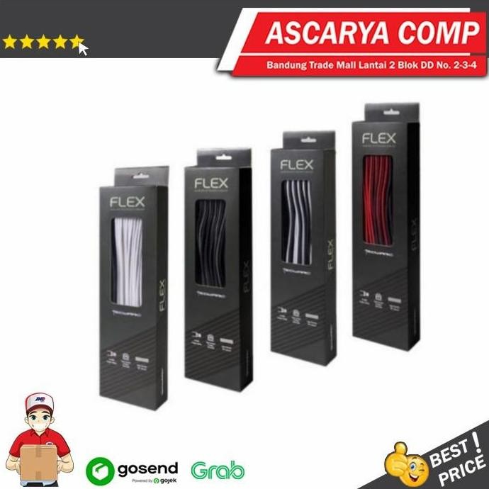- ชุดสายเคเบิลต่อขยาย PSU Tecware Flex Sleeved