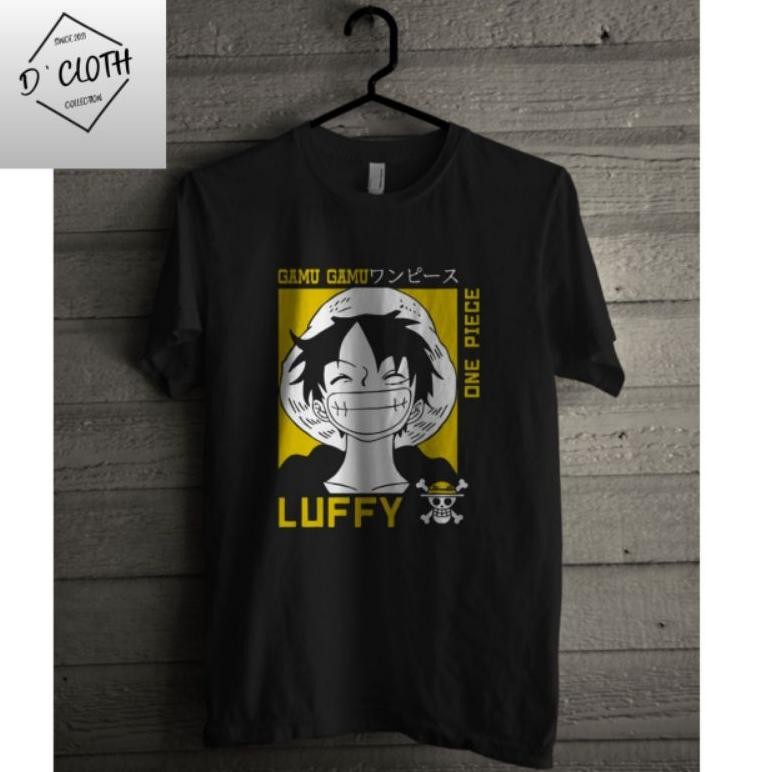 One Piece Anime เสื้อยืด One Piece Luffy เสื้อยืดอะนิเมะญี่ปุ่นเสื้อยืด Japanese Distro เสื้อยืด Wib