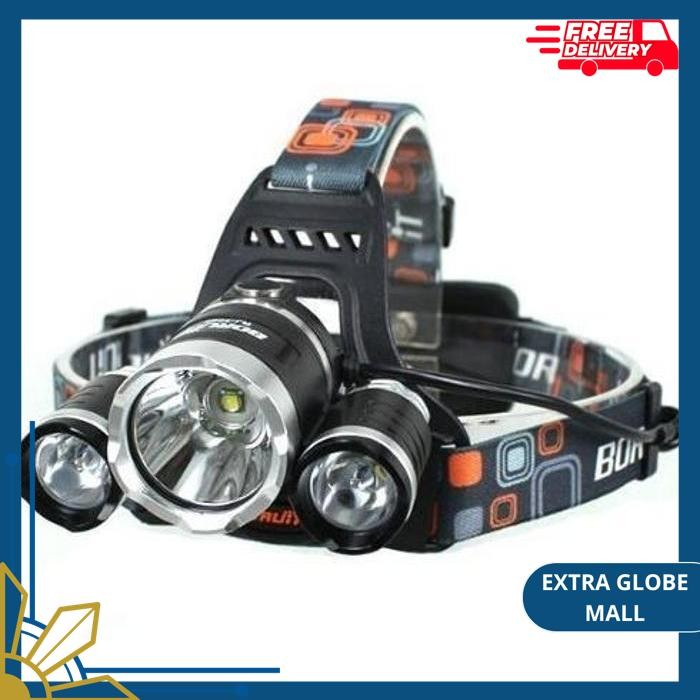 HEADLAMP CREE XM-L T6 5000 ลูเมน SEA HEAD FLASHLIGHT CAMPING HUNTING คุณภาพดีที่สุด !!