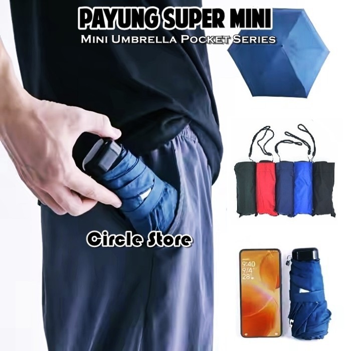 ร่มพับสําหรับเดินทาง Mini Carabiner