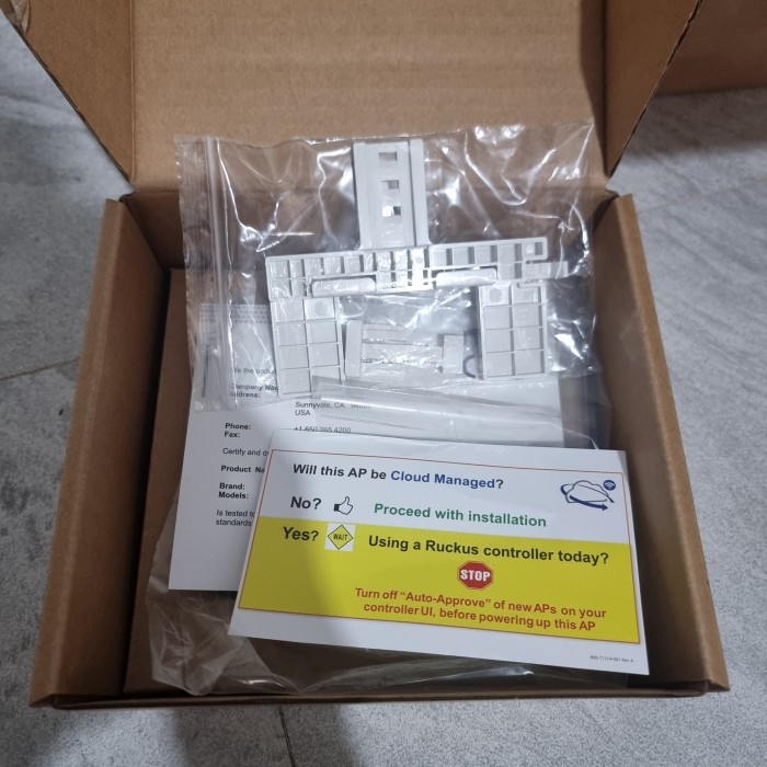 Ruckus Access Point Mount Kit สําหรับ R510 ฟรีกล่องเดิม