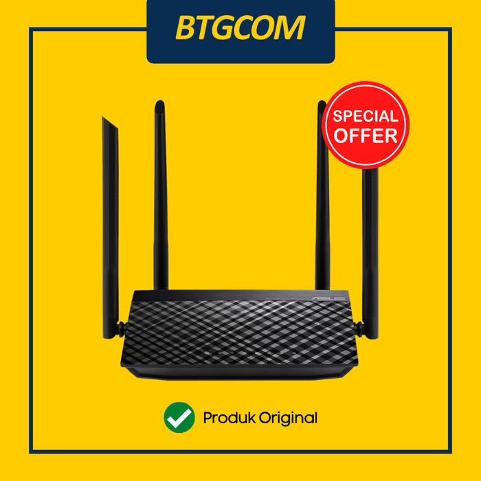 เราเตอร์ WIFI ASUS RT-AC750L 2.4GHZ และ 5GHZ DUAL BAND AC750