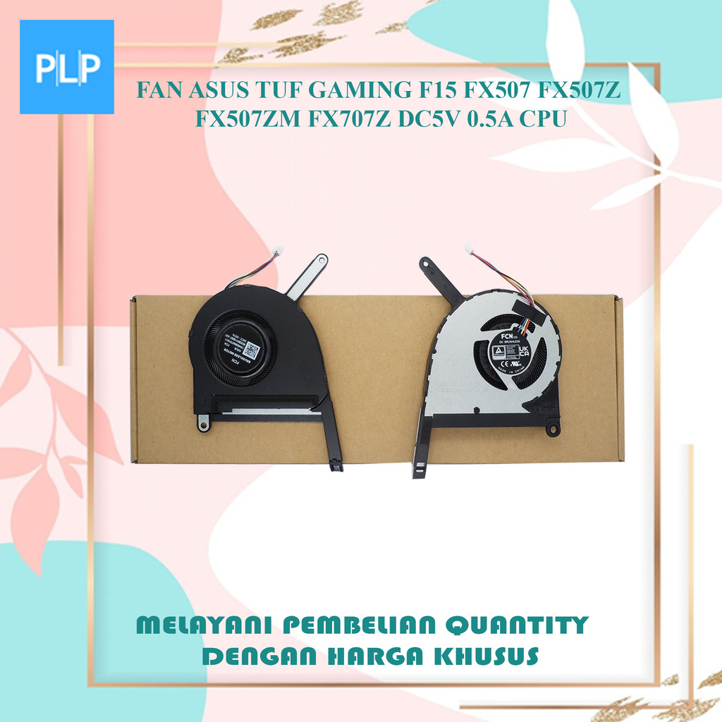 Asus Tuf Gaming f15 fx507 fx507z fx507zm fx707z DC5V 0.5A พัดลมแล็ปท็อป CPU