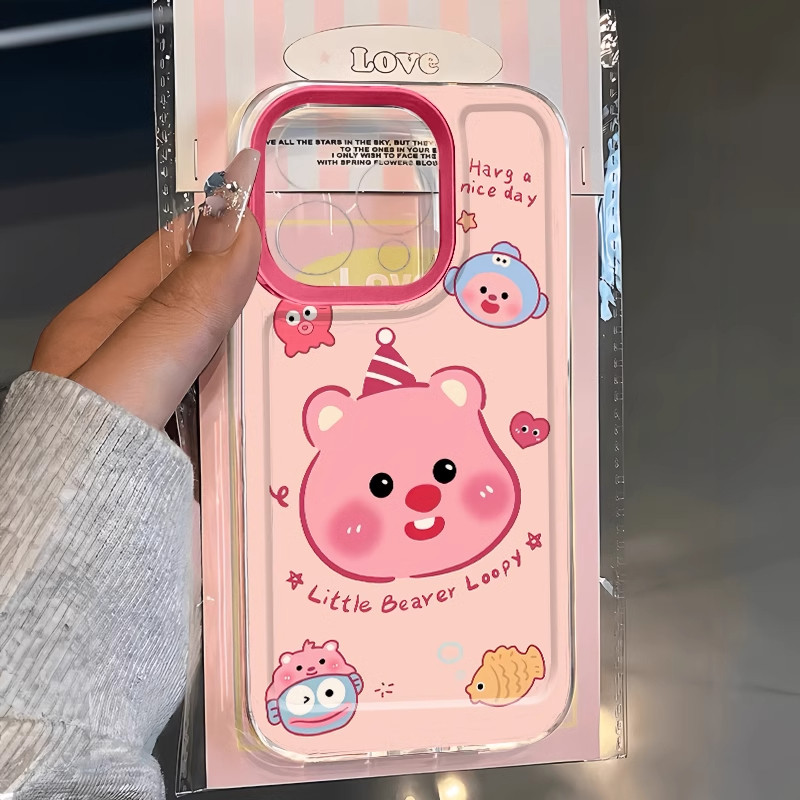 Loop y สีชมพูแฟนซี Avatar Soft Case Hp Samsung A17 5G A07 A56 5G A06 5G A16 A36 5G A26 Galaxy A06 A1