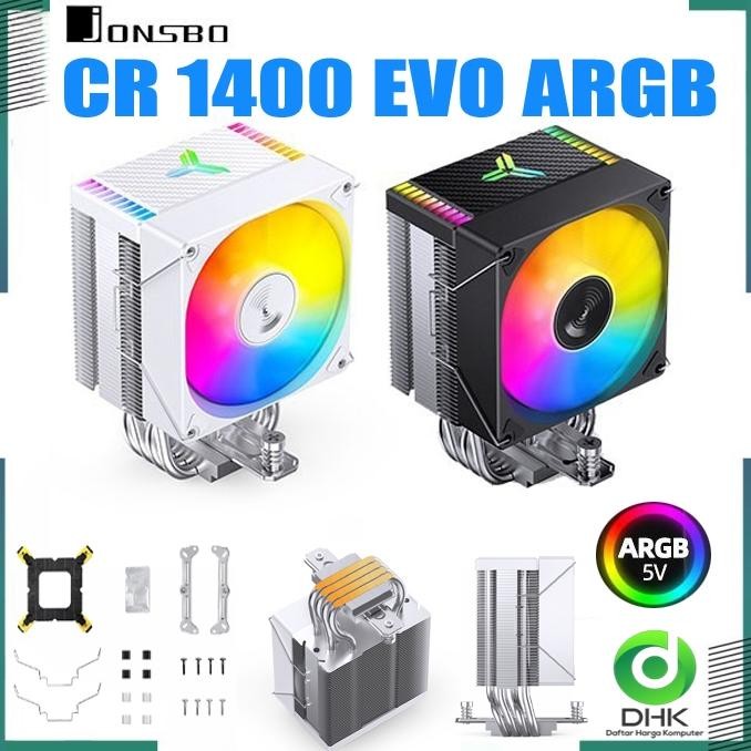 Jonsbo Cr-1400 Evo Argb พัดลมซีพียูระบายความร้อน