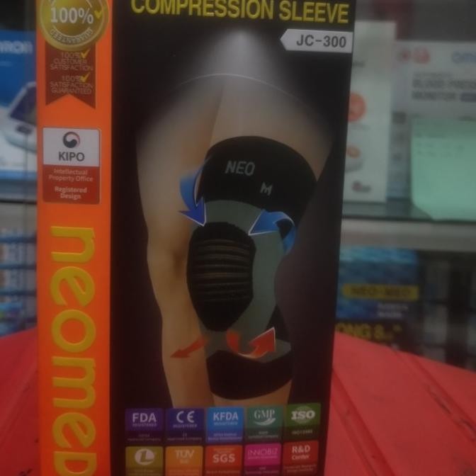 ใหม่ Neomed Jc-300 Neo Knee Compression Sleeve Size M,L