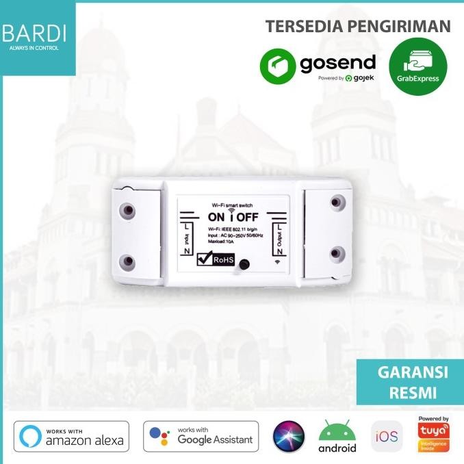 Get Bardi Smart Breaker On Off Switch Wireless Iot Home Automation