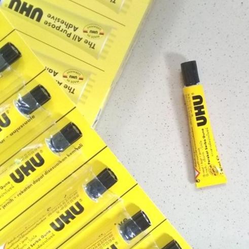 กาว UHU กาวอเนกประสงค์ชนิดน้ําใส กาวอเนกประสงค์ กาวใส