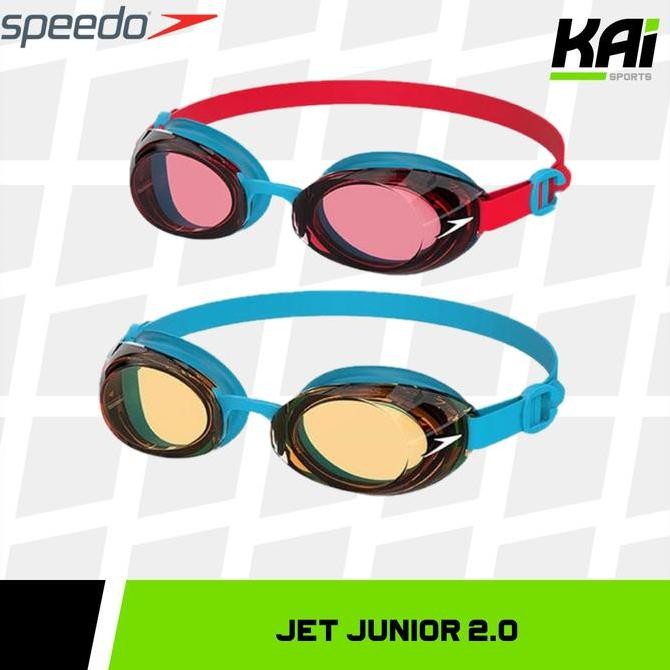 ใหม่ แว่นตาว่ายน้ําเด็ก Speedo Jet Jr V2 - แว่นตาจูเนียร์