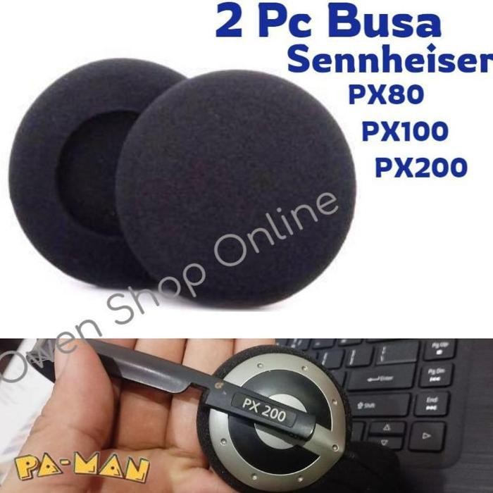 Sennheiser Px80 Px100 Px200 ฟองน้ําแผ่นรองหูฟังโฟมเปลี่ยนชุดหูฟัง