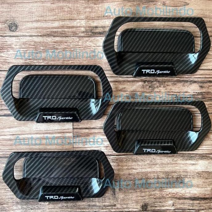 มือจับด้านนอกคาร์บอน Vvti Avanza Xenia Old 2006-2011