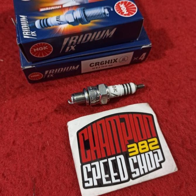 หัวเทียน NGK Iridium IX CR6HIX Smash Titan Shogun 110 Skydrive Skywave