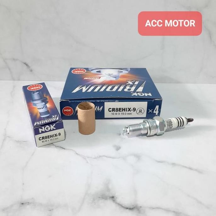 หัวเทียน NGK Iridium ดั้งเดิมสําหรับคาร์บูเรเตอร์ Honda Vario 110, Techno 110 CR8EHIX-9