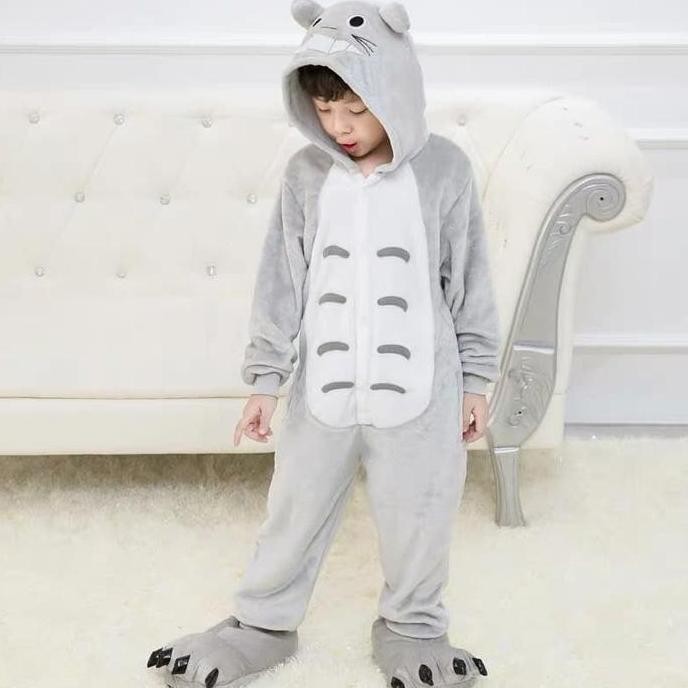 TOTORO CAT ONESIE COSTUME KIDS คอสเพลย์ PAJAMA