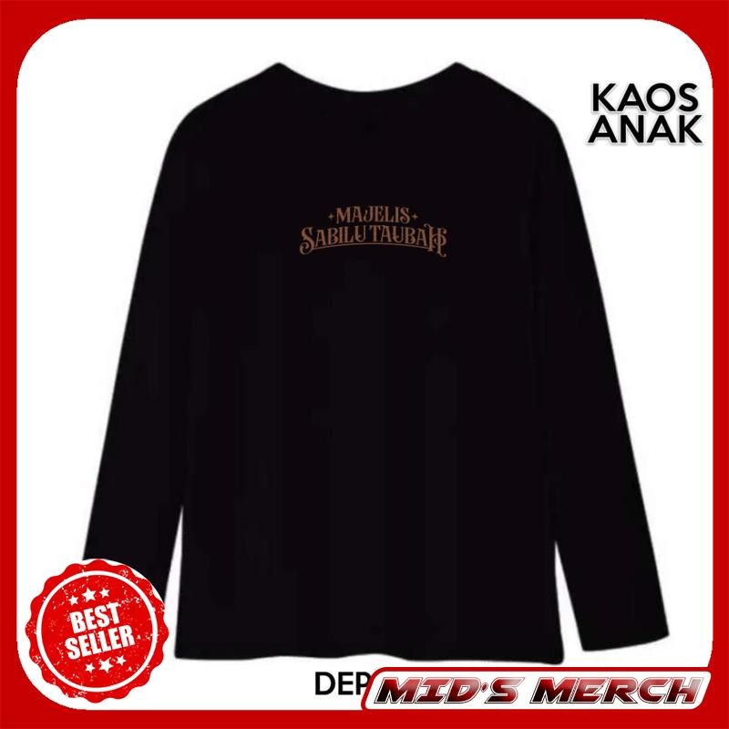 KATUN [ดีไซน์ใหม่] เสื้อยืดเด็ก Viral Sablu Taubah St Gus Iqdam Sholawat Cotton Combed 30S Premium D