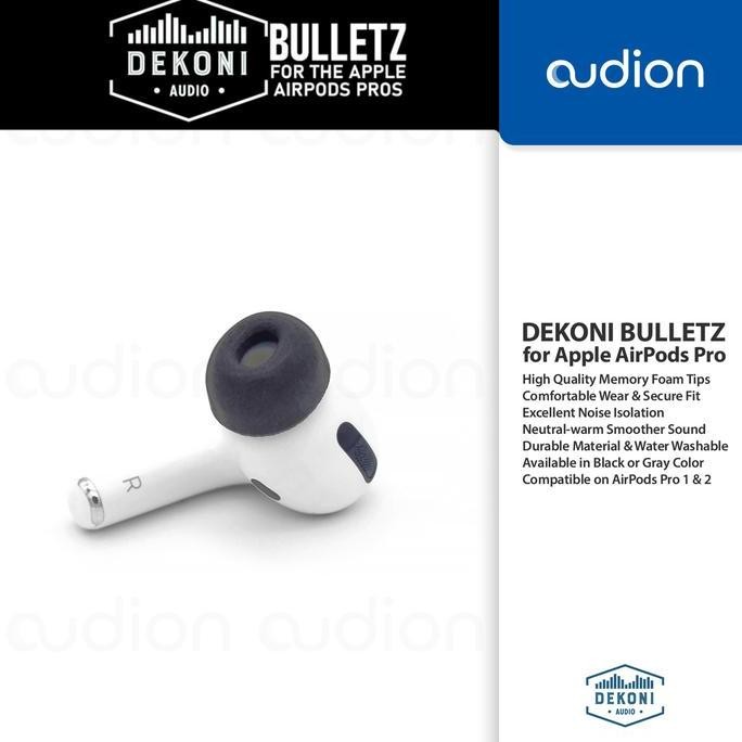 ใหม่ Eartips DEKONI Audio Premium Memory Foam Tips สําหรับ Airpods Pro