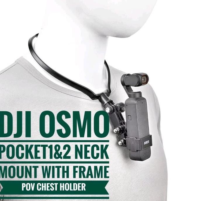 มีจําหน่าย DJI OsmoPocket 1&2 Neck Mount พร้อมกรอบ POV Chest Holder Accessories Camera Camera Access