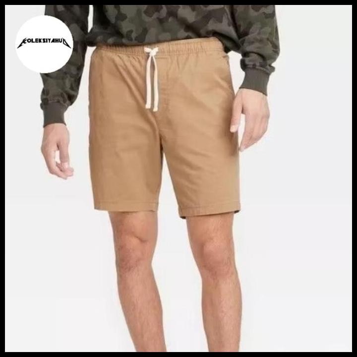 Best Original Good Fellow Short Twill Pant เอวยางยืด คุณภาพสูง