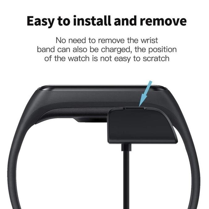 (ผู้เชี่ยวชาญ) สายชาร์จ USB 1M สําหรับ Samsung Galaxy Fit2 (สายชาร์จ FIT 2)