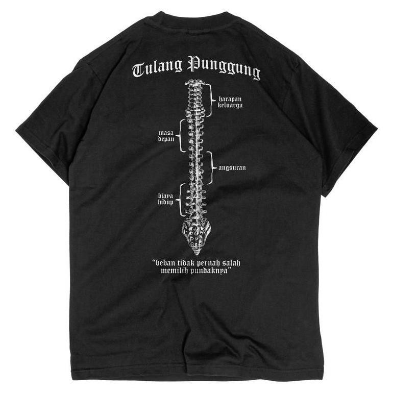 V2 Spine เสื้อยืด Distro Hope Family Future Living Cost ประกันเสื้อผ้าผู้ชายผู้หญิง