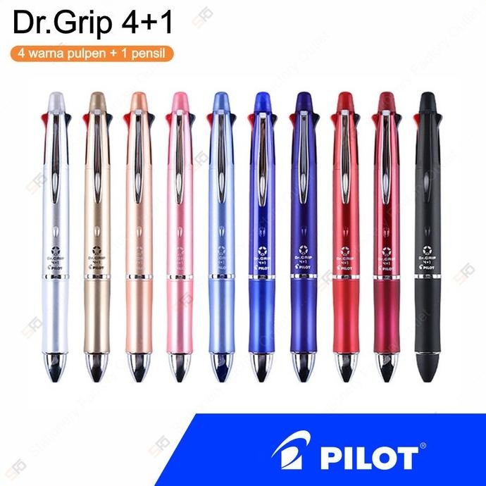 PILOT PEN สินค้าใหม่!! ปากกา Pilot Dr Grip 4+1 0.7 / ปากกานักบิน Dr Grip 0.7