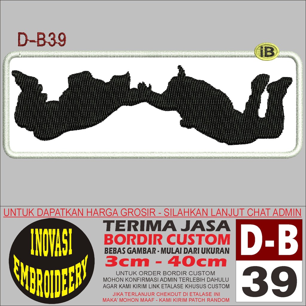 DB 39 โลโก้ COLECTOR CHECKLIS EMBROIDERY PATCH - INNOVATION EMBROIDERY TESTIMONI