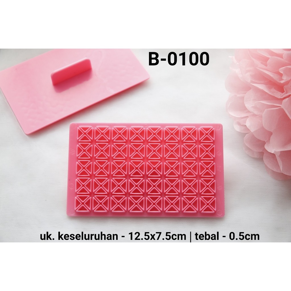 B-0100 Embosser fondant แสตมป์ motif fondant เค้กคัพเค้กคุกกี้แม่พิมพ์ (BUTTER)