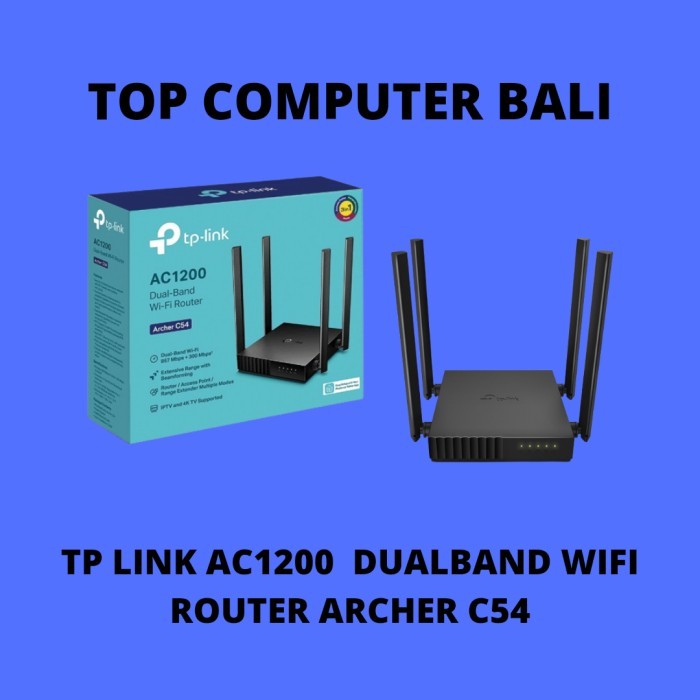 TP LINK ARCHER C54 AC 1200 เราเตอร์ WiFi DualBand / Tp Link C54