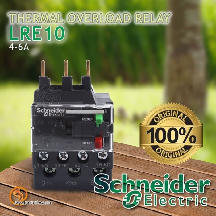 รีเลย์โอเวอร์โหลดความร้อน Schneider Lre-10 Lre10 4-6A