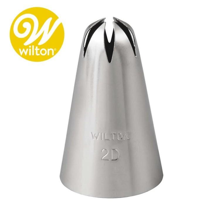 Wilton Buttercream Syringe รหัส 2D Large Flower Motif Original Stainless