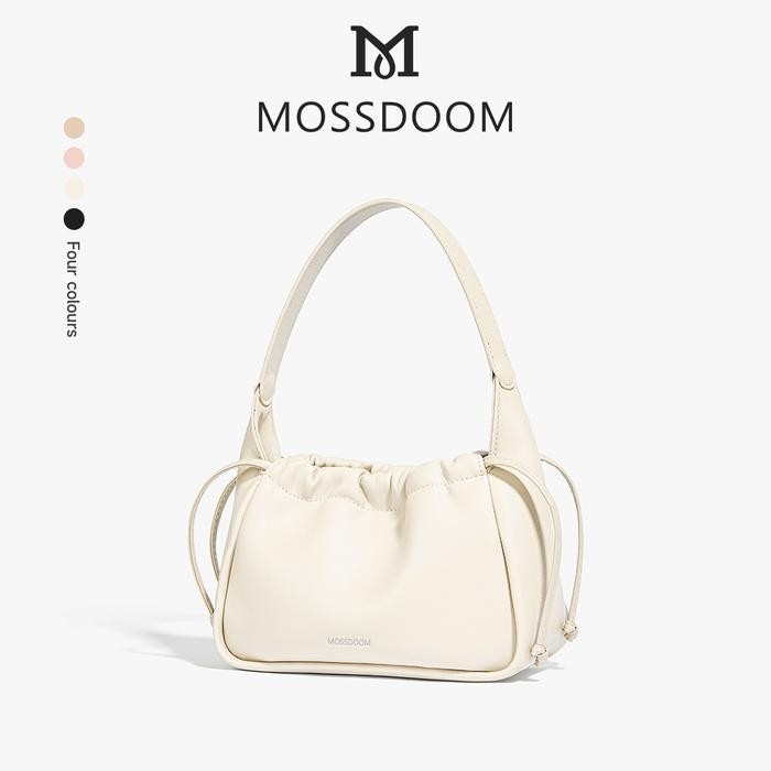 MOSSDOOM Anora กระเป๋าหูรูดสําหรับผู้หญิงสําหรับไหล่ใช้งานได้จริงและมีสไตล์