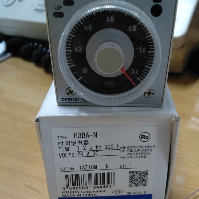 ตัวจับเวลา H3BA-N H3BA N 24V DC Omron ของแท้