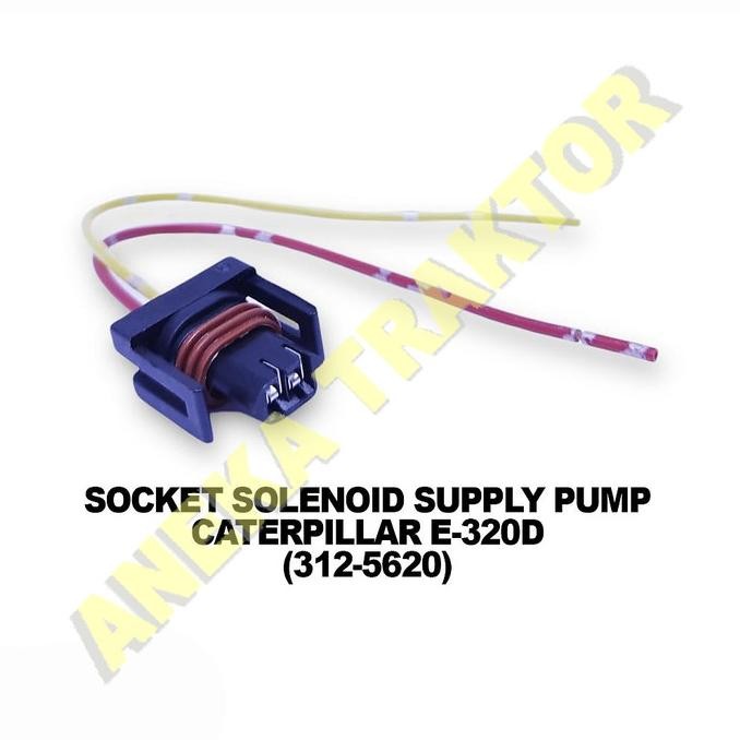 SOCKET SOLANOID SUPPLY PUMP CAT E-320D (312-5620)