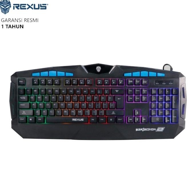 Rexus Warfaction Vr1 เมาส์คีย์บอร์ดเกมคอมโบดั้งเดิมและเชื่อถือได้