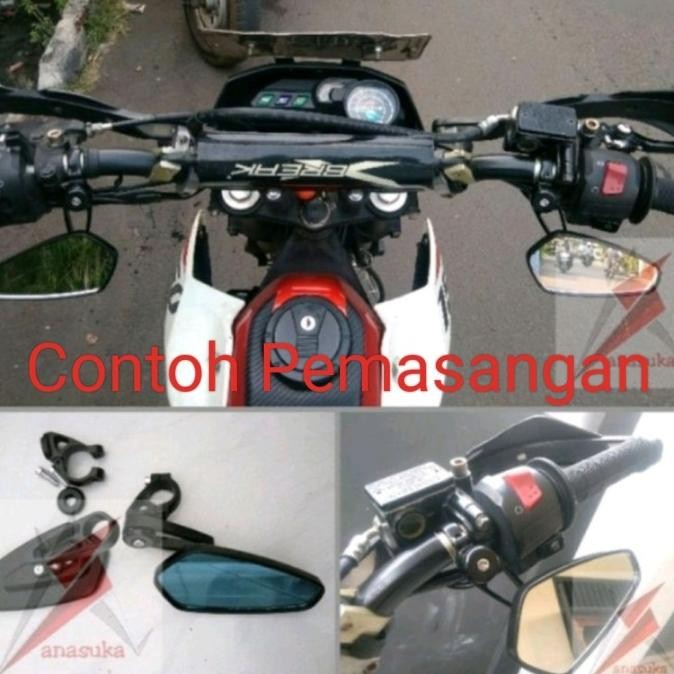 Oval Klx Supermoto Crf Wr Mirror Oval Under Mirror Trail Model