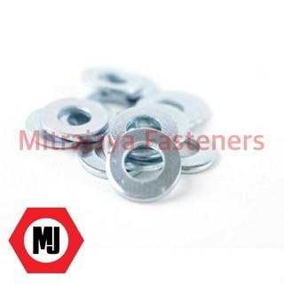 [1 KG] แหวนเพลท M3 สีขาว