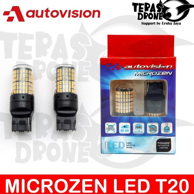 Original Autovision T20 Wy21W W21W หลอดไฟ Led - ไฟเบรค - ไฟเลี้ยวคุณภาพดีที่สุด