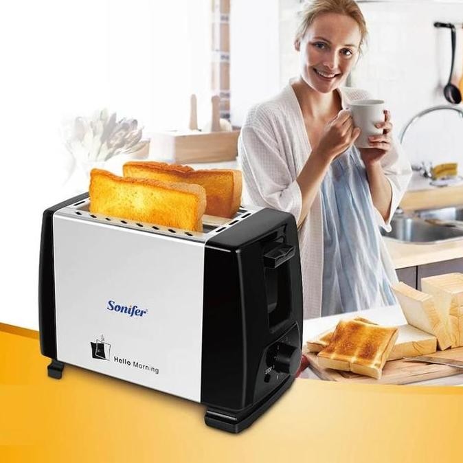 POP UP BREAD TOASTER 2 SLICER SONIFER HM BREAD BAKING TOOL