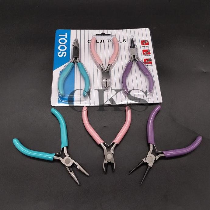 QUALITY PLIERS SET ACCESSORIES / CRAFTS (CONTAINS 3 PLIERS)