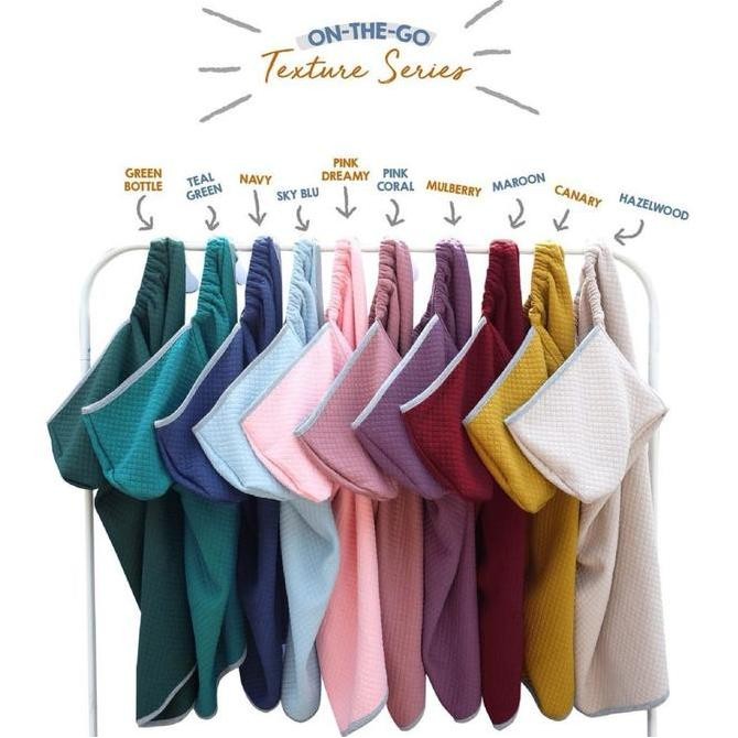 Maison Elmesa On The Go ผ้าห่ม - ผ้าห่มเด็ก OTG หมวกฮู้ด WS